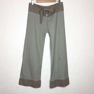 Sunia Natural Fibers Yoga Pants Small Hemp Wide Leg